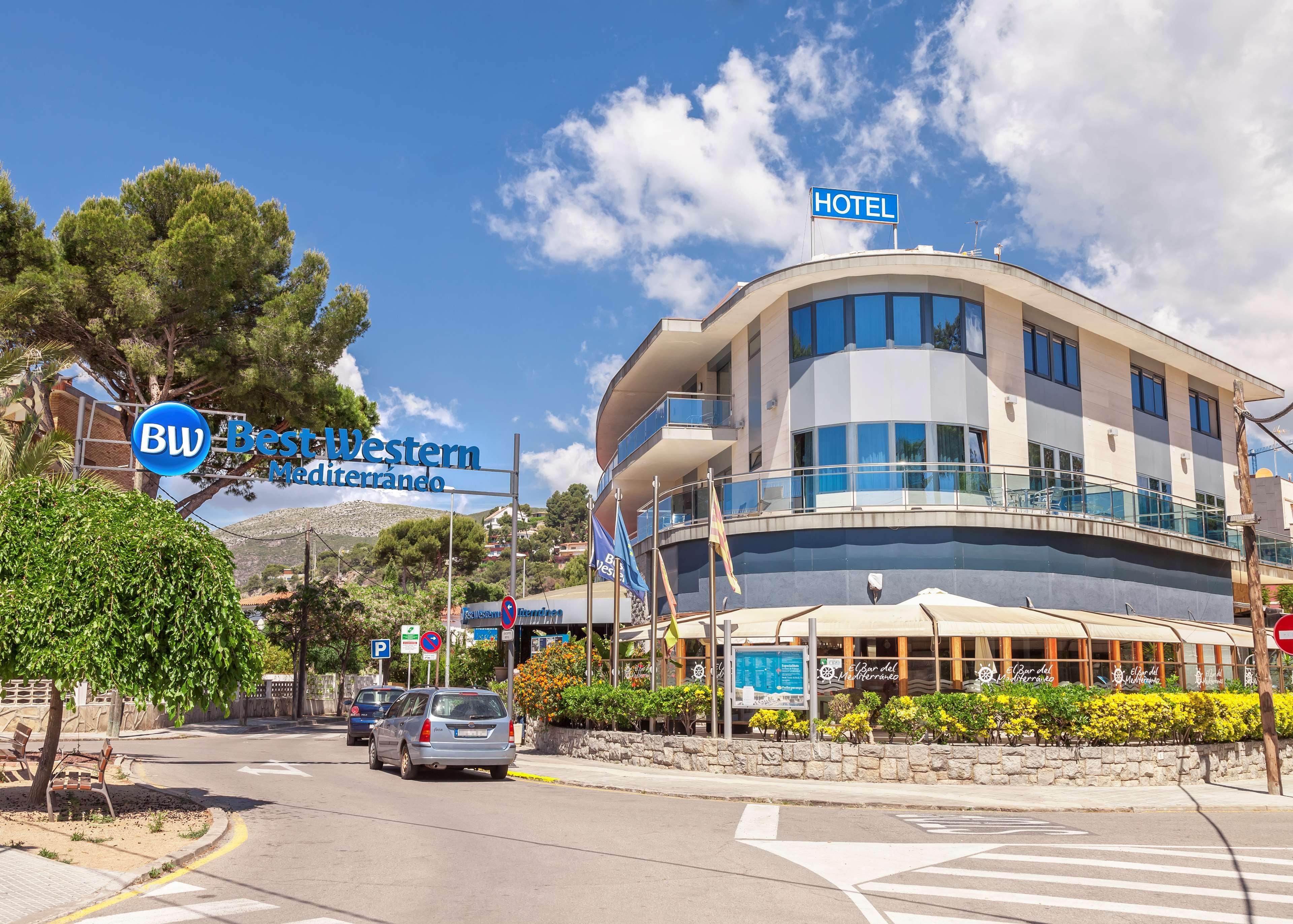 Best Western Hotel Mediterraneo Castelldefels Exteriör bild